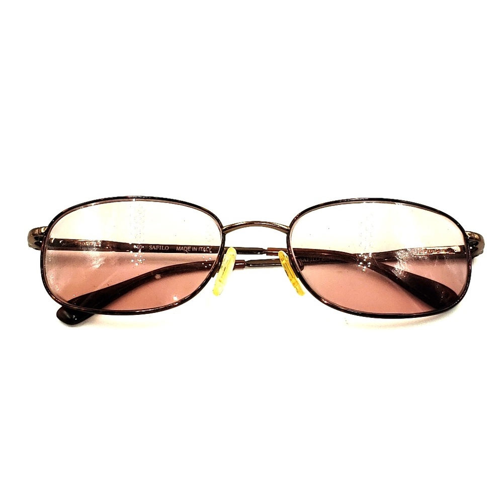 Vintage Safilo Elasta Bronze Tortoise Metal